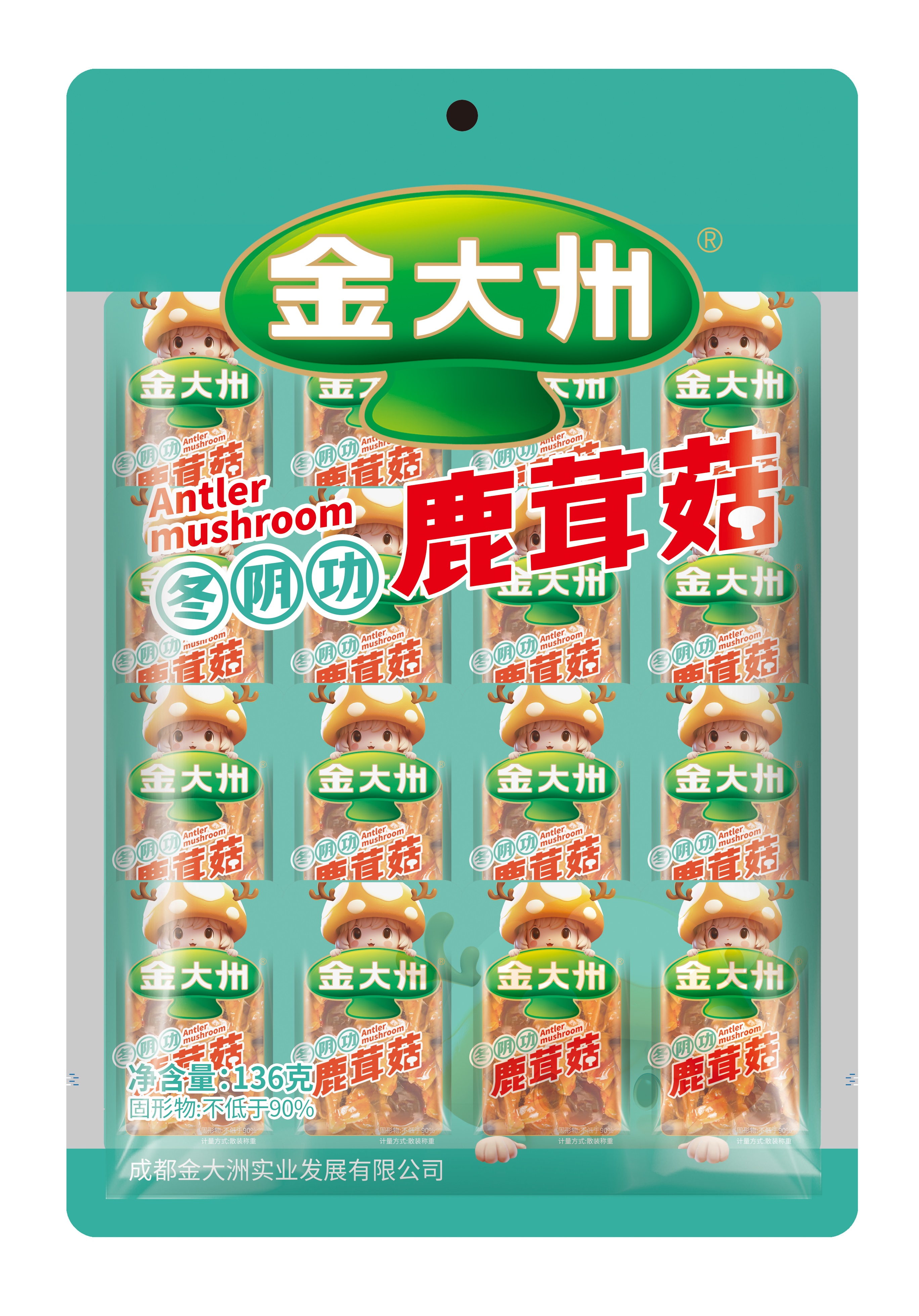 冬阴功味鹿茸菇136g